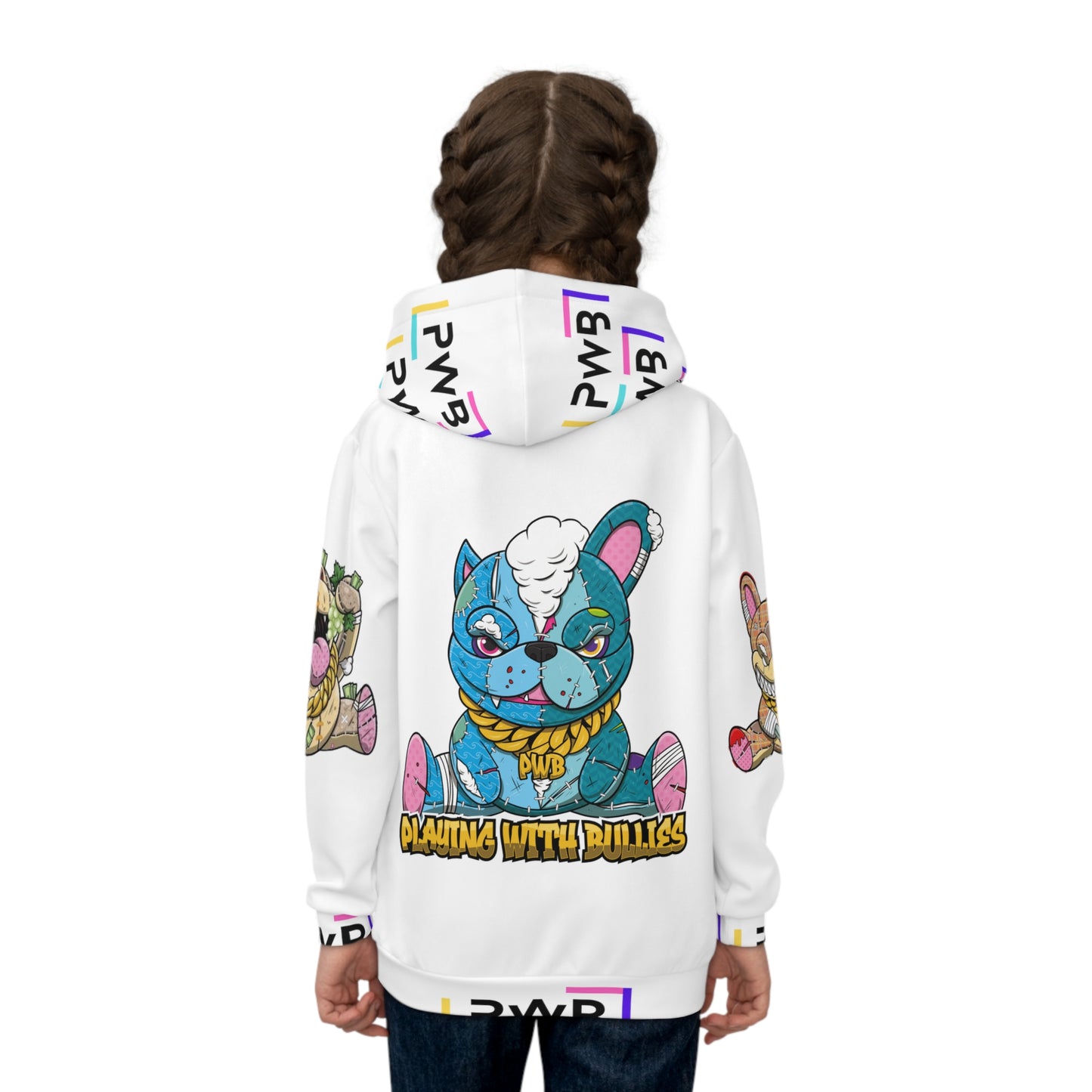 "PWB LOGO MARKS THE SPOT" YOUTH KIDS CHILDREN HOODIE