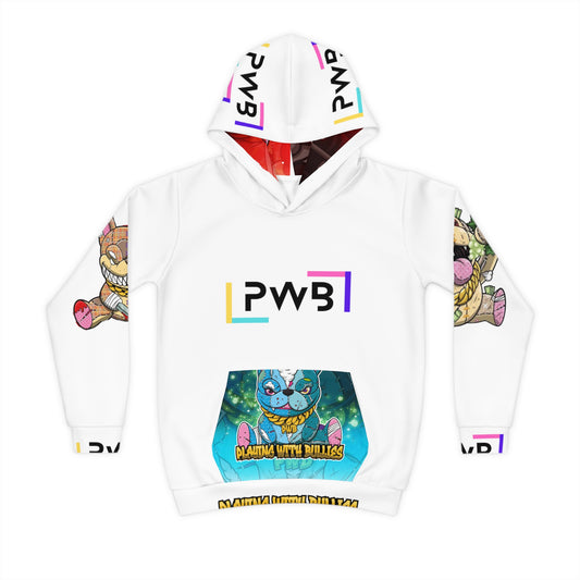 "PWB LOGO MARKS THE SPOT" YOUTH KIDS CHILDREN HOODIE