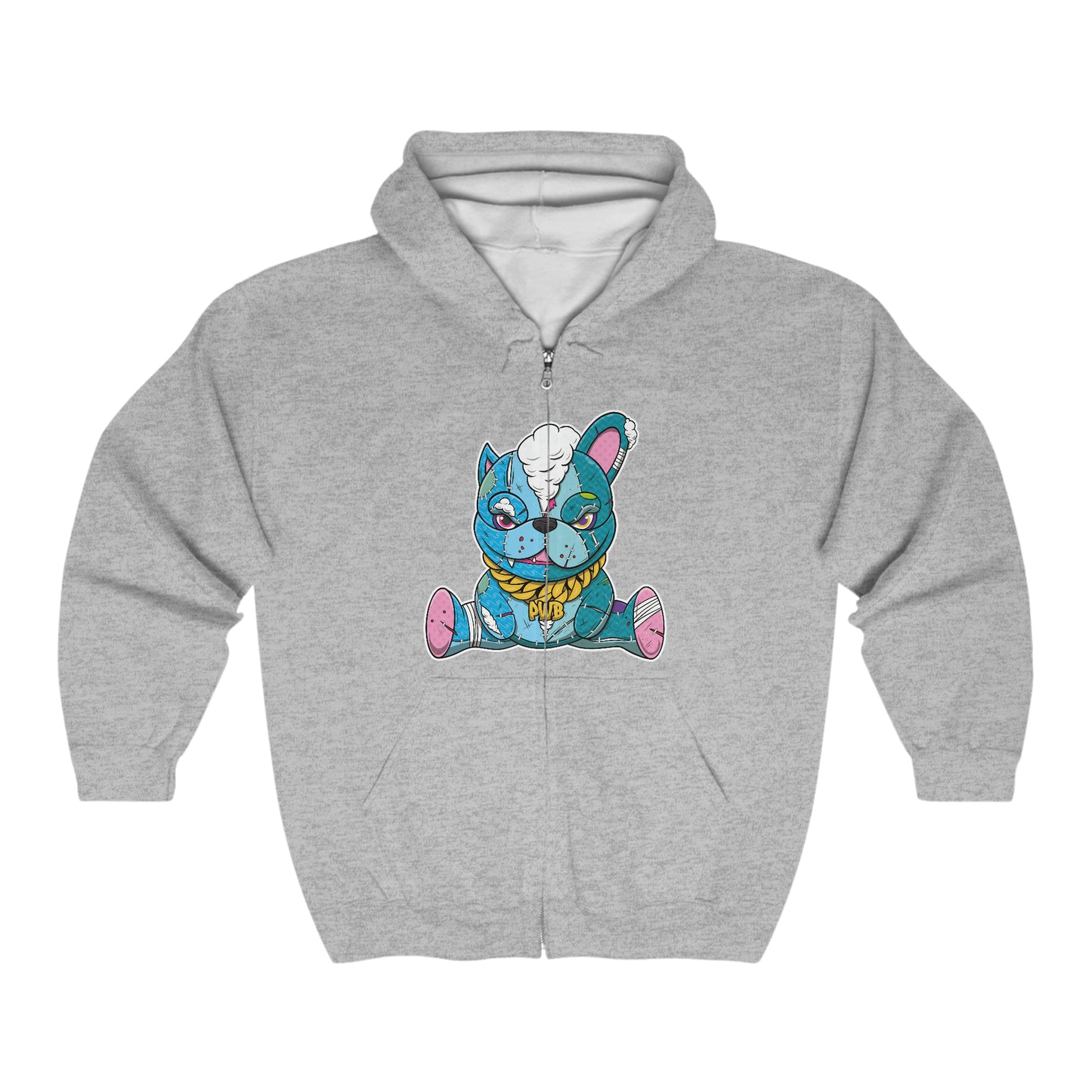 PLAYINGWITHBULLIES ZIP UP HOODIE